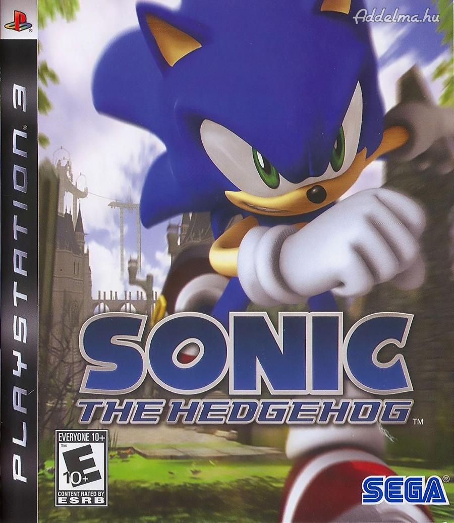 Sonic the hedgehog Ps3 lemezes játék