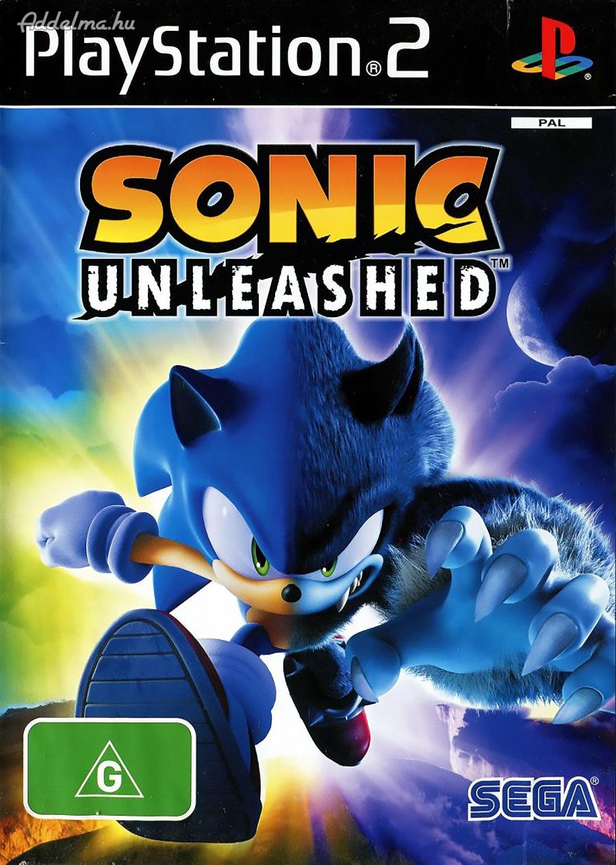 Sonic Unleashed Ps2 játék PAL