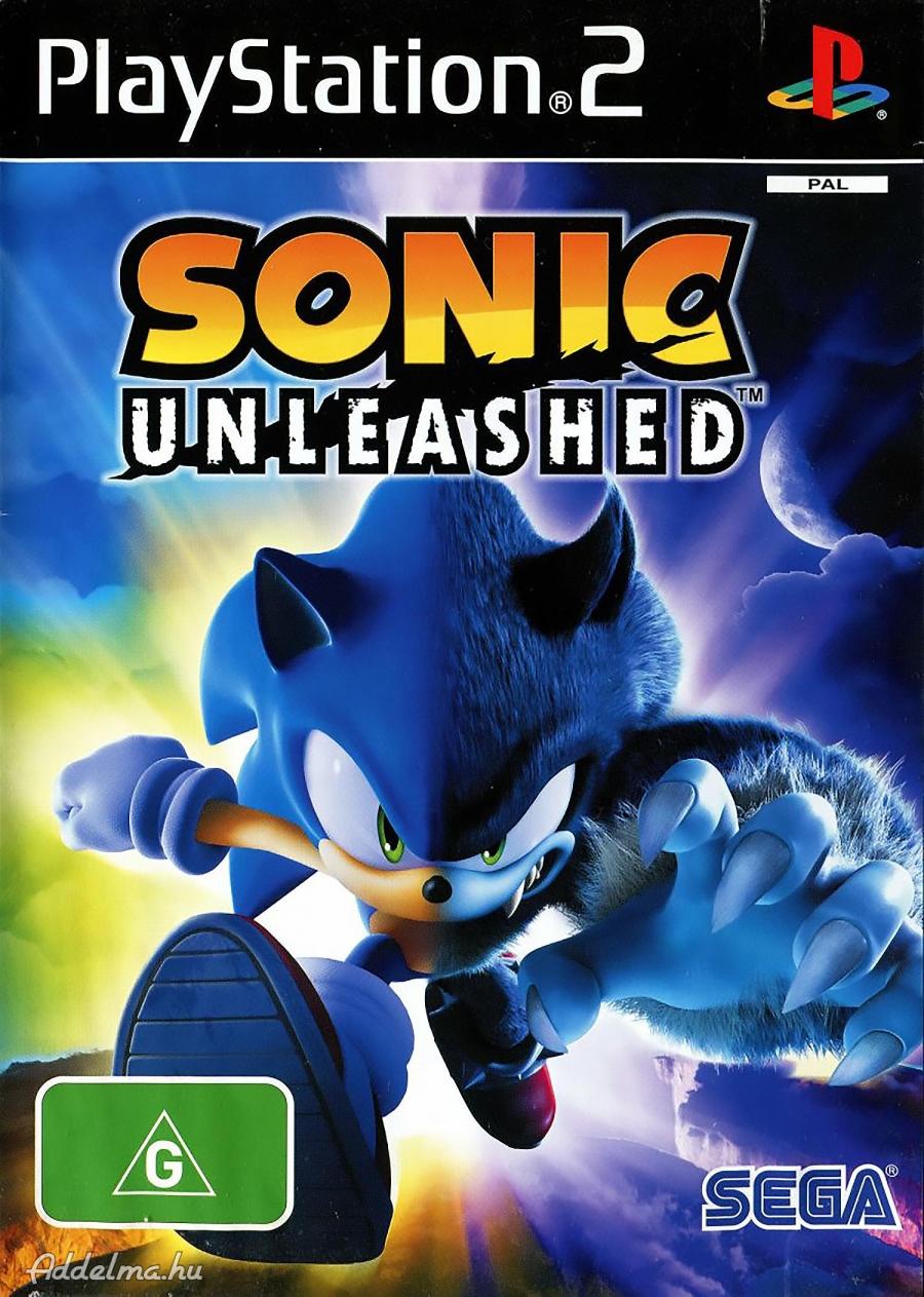 Sonic Unleashed Ps2 lemezes játék PAL