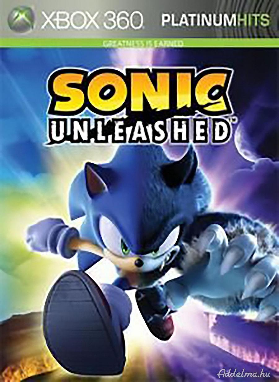 Sonic Unleashed Xbox 360 lemezes játék