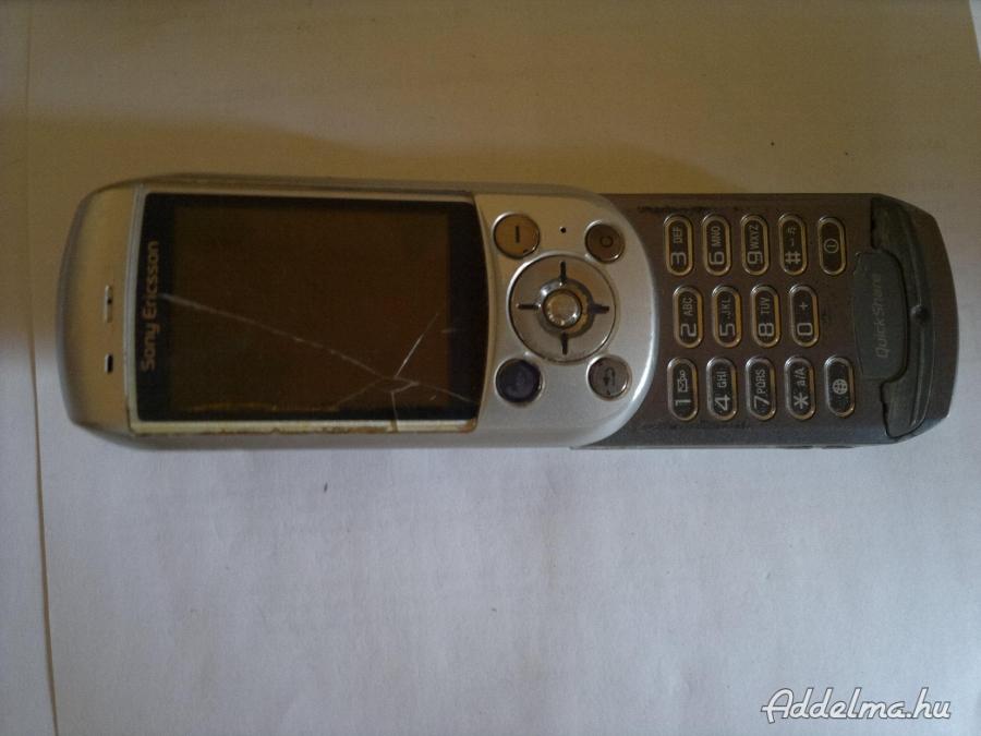 Sony ericsson s700  telefon eladó törött kijelzős  !