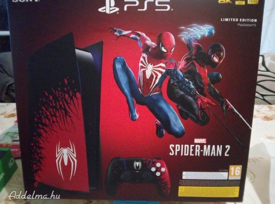 Sony PS5 Marvel's Spider-Man 2 Limitált kiadású! Bontatlan!
