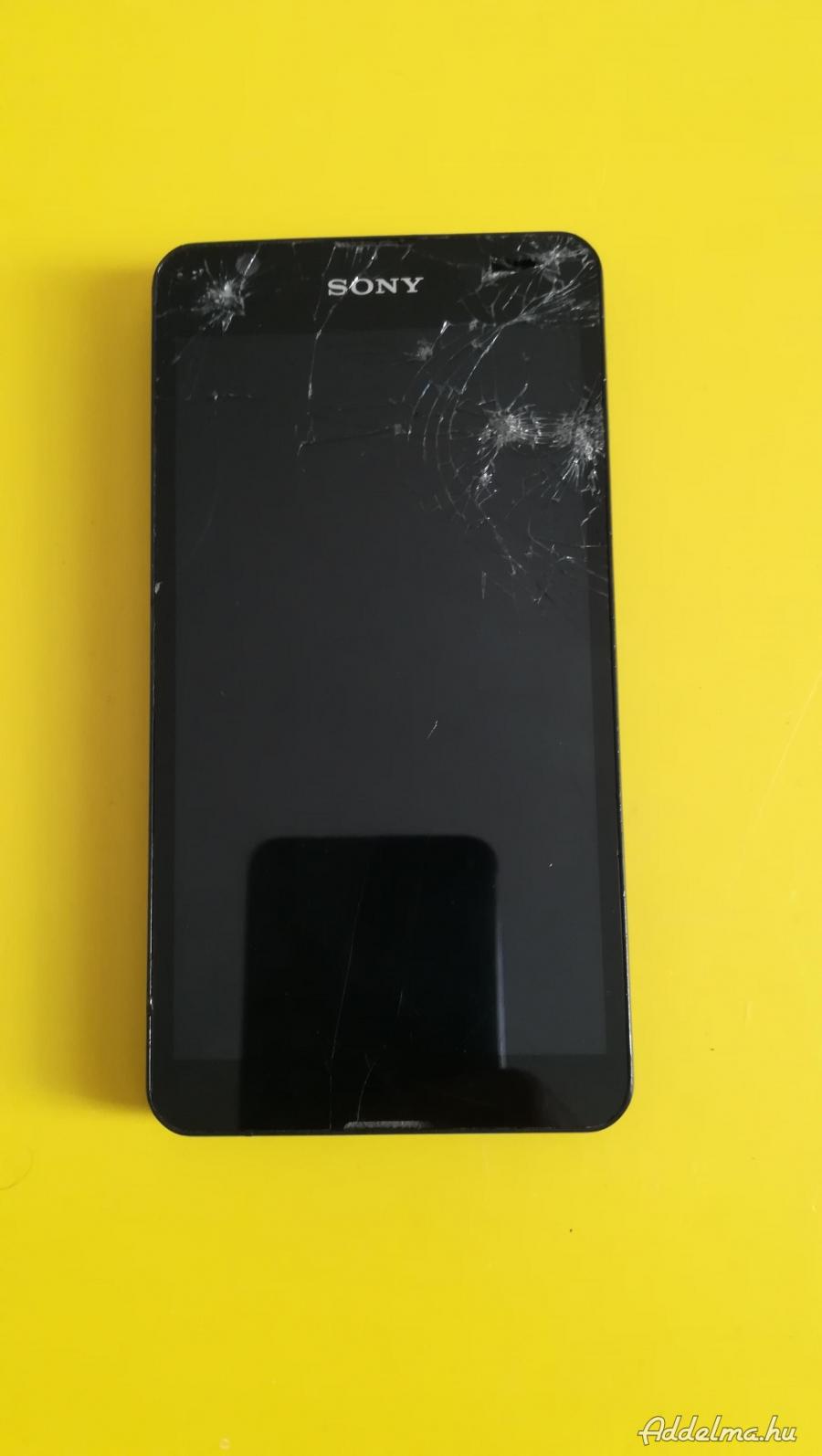 Sony XPERIA E4G (2015) mobil törött kijelzős, nem ad kép