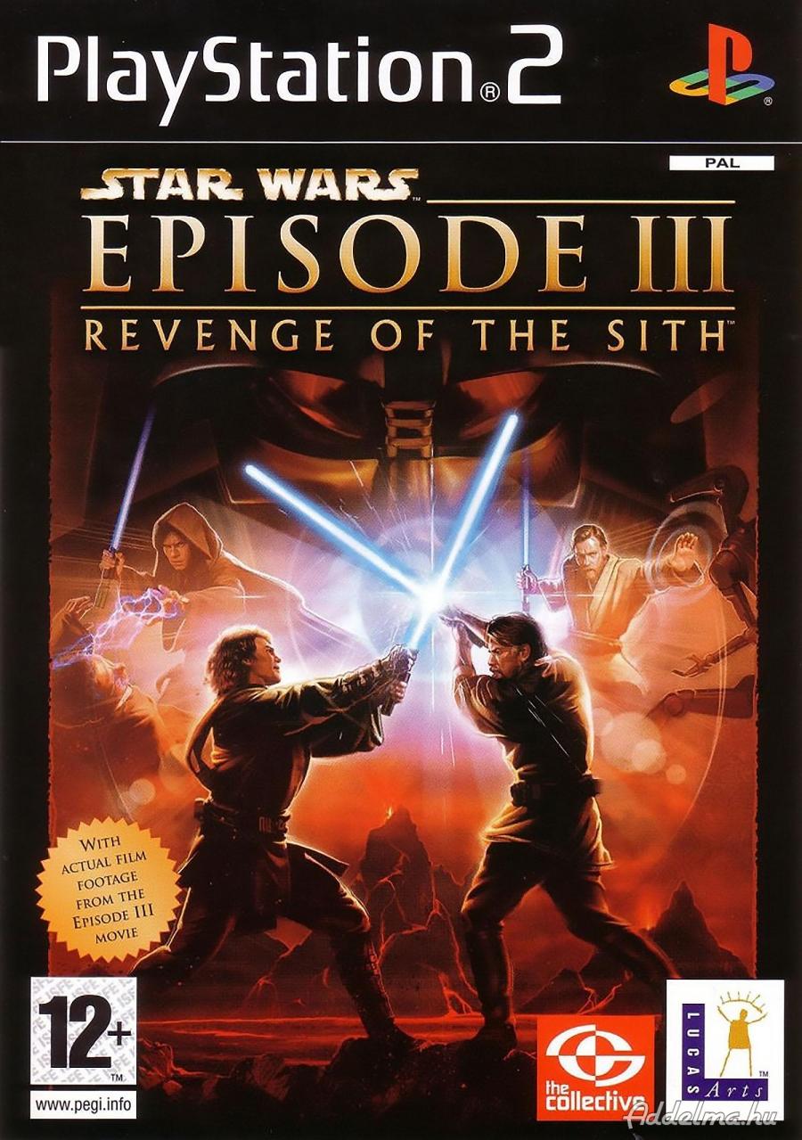 Star Wars - Episode III - Revenge of the Sith Ps2 játék PAL