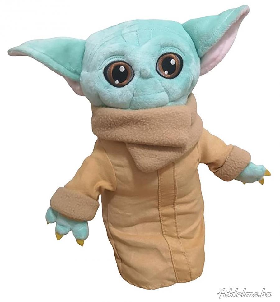 Star Wars Mandalorian Baby Yoda Grogu plüss 25 cm Új! Készletről!