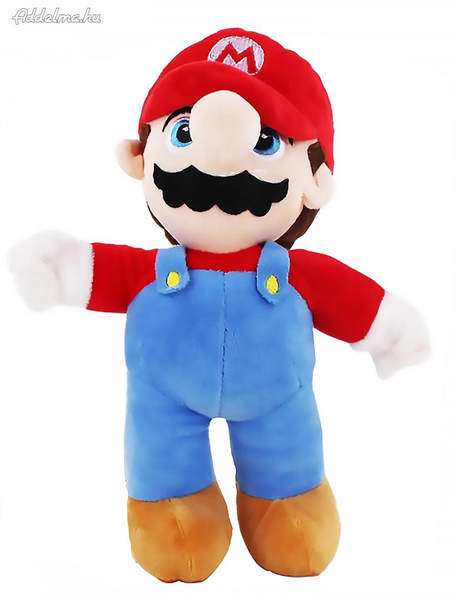 Super Mario vagy Luigi plüss 20 cm