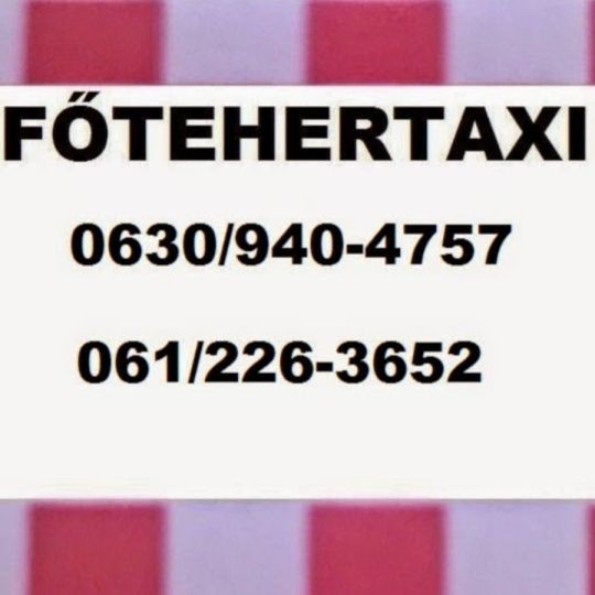 Szállítás, FŐ-TEHERTAXI, fuvarozás, költöztetés Budapest