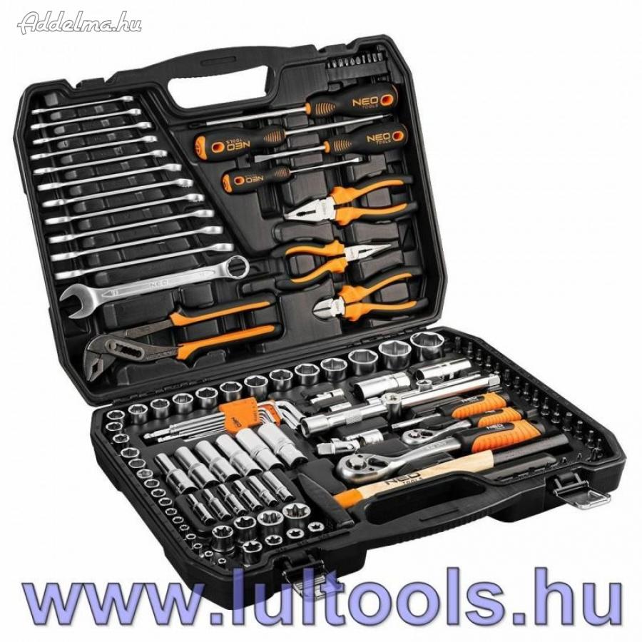 Szerszámkészlet 122 darabos Neo LULTOOLS