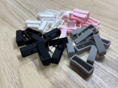 Szilikon óraszíj bújtató (18mm-es óraszíjhoz)