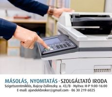 Irat szkennelés Szigetszentmiklós, Szigethalom, Tököl, Taksony