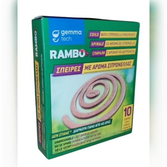 Szúnyogriasztó spirál szett (10 db)