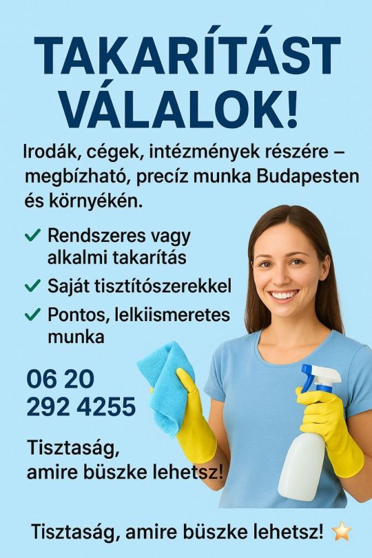 Takarítás országosan
