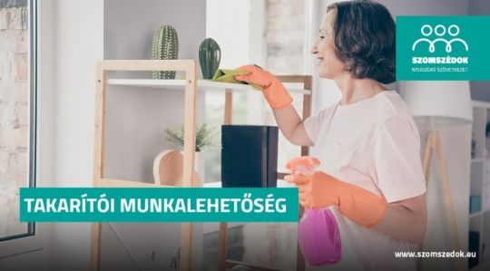 Takarítói munka NYUGDÍJASOKNAK a 7. és a 14.kerületben