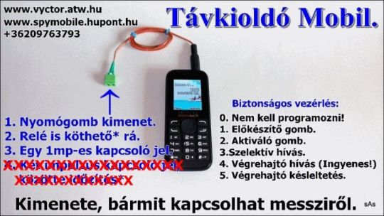 TÁVINDÍTÓ MOBIL. Bármit, bárhonnan kapcsolhat, INDÍTHAT