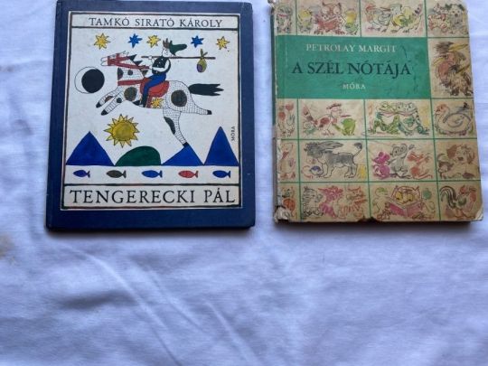 Tengerecki Pál és A szél nótája mesekönyvek