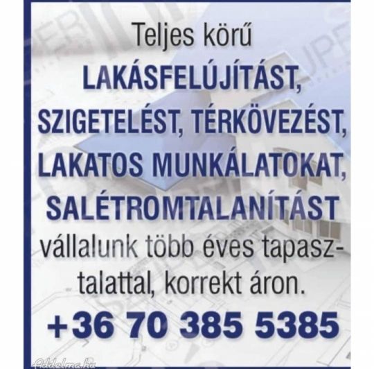 Tereveze el és mi megcsináljuk