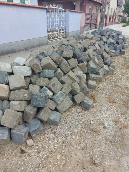 Térkő,macskakő55 négyzetméter