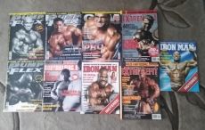 Testépítő, Body-building magazinok eladók