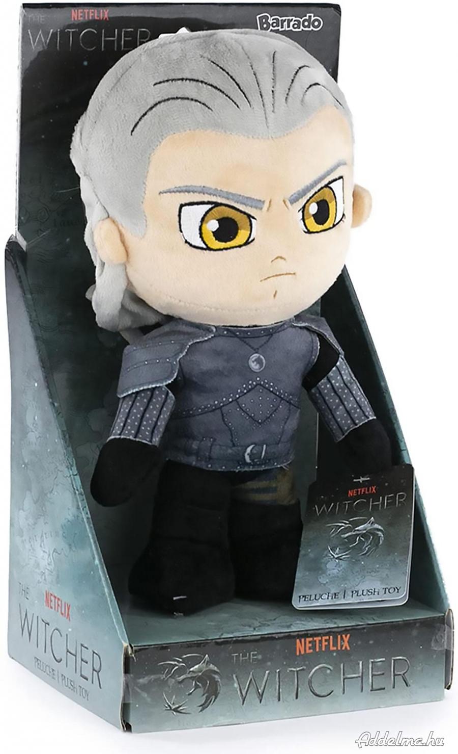 The Witcher Vaják Geralt plüss 28 cm Barrado