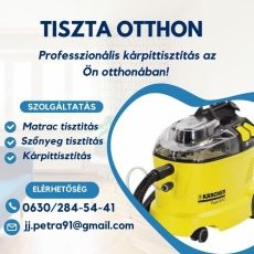 TISZTA OTTHON! Professzionális tisztìtás az Ön otthonában!