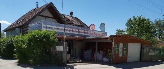 Több generációs családi ház üzlettel eladó