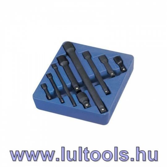 Toldószár készlet légkulcshoz 1/4″, 3/8″, 1/2″ 9 részes