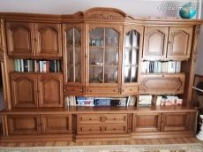 Tölgyfa frontos nappali szekrény