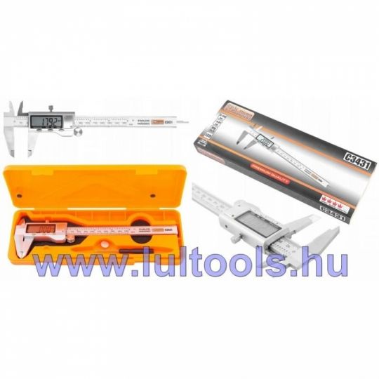 Tolómérő 150/0,01 digitális inox