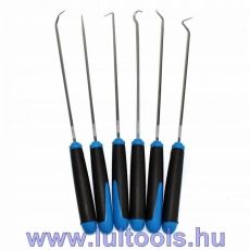 Tömítéskiszedő kampó készlet 6 részes 240 mm