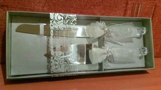 Torta kiszedő és szeletelő kés Művészcsarnok Exkluzív Bontatlan