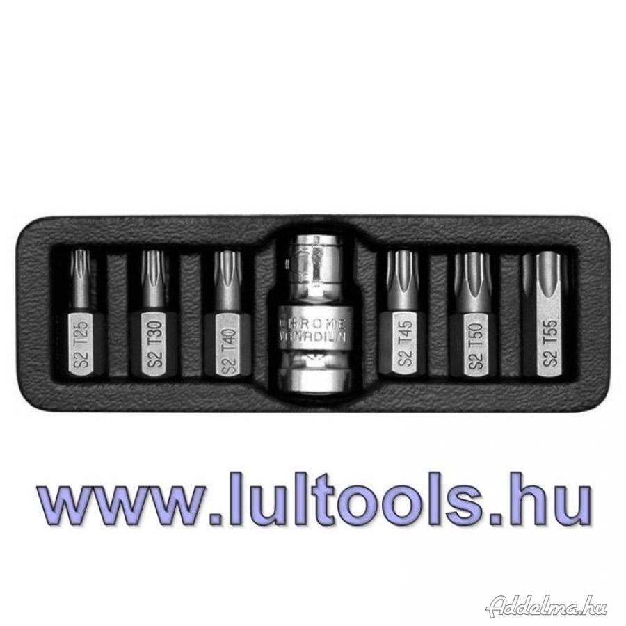 Torx bit készlet 7 részes (1/2