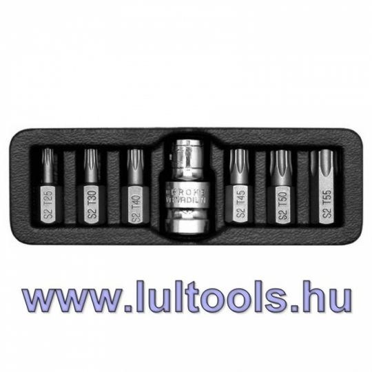 Torx bit készlet 7 részes (1/2