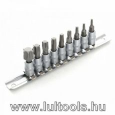 Torx dugókulcs szett T10-T60