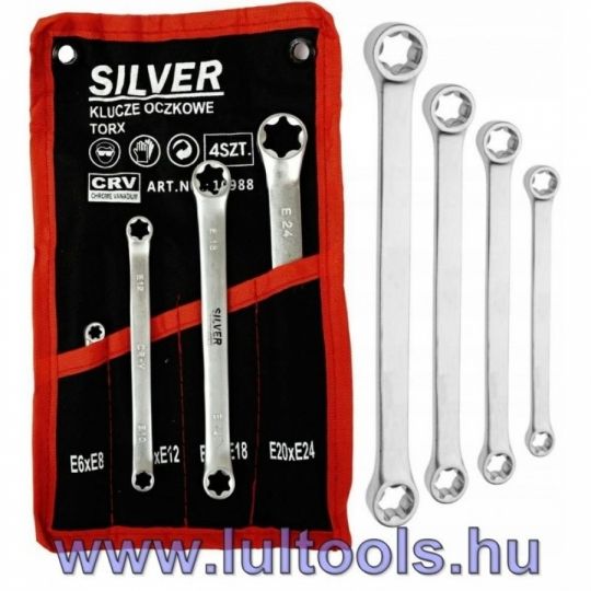 Torx kulcs készlet E6 - E24