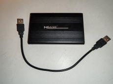 Toshiba külső merevlemez NBase házban 250gb