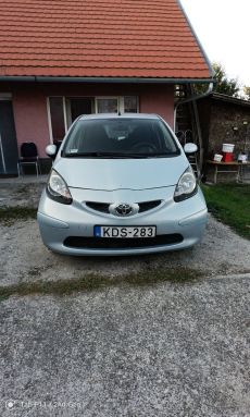 Toyota aygo friss műszakival.