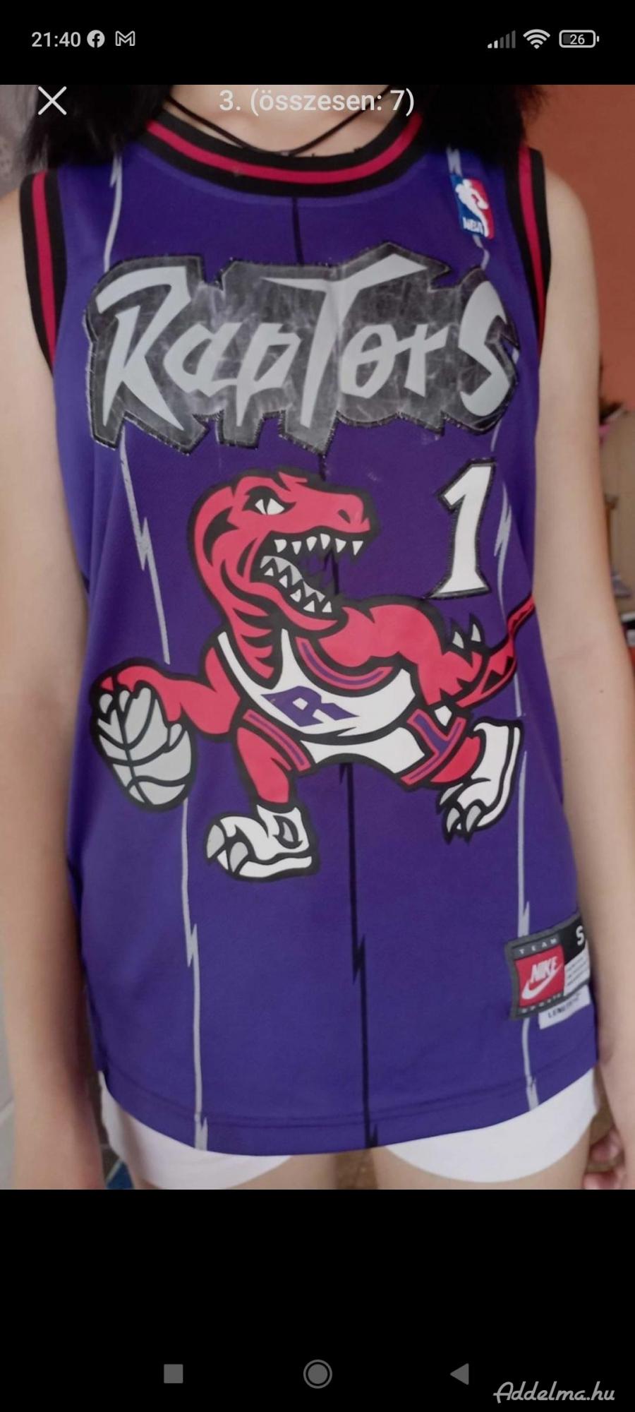 Tracy McGrady Toronto Raptors 1998-99 jersey