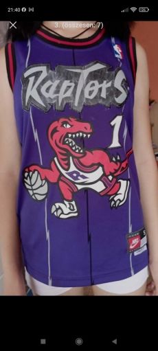 Tracy McGrady Toronto Raptors 1998-99 jersey