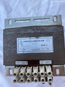 Transzformátor 230V 24V 250VA.