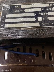 Transzformátor I. 220 V - 12V 400 VA