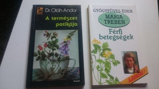 Treben: Férfibetegségek +Oláh Andor: A természet patikája+1