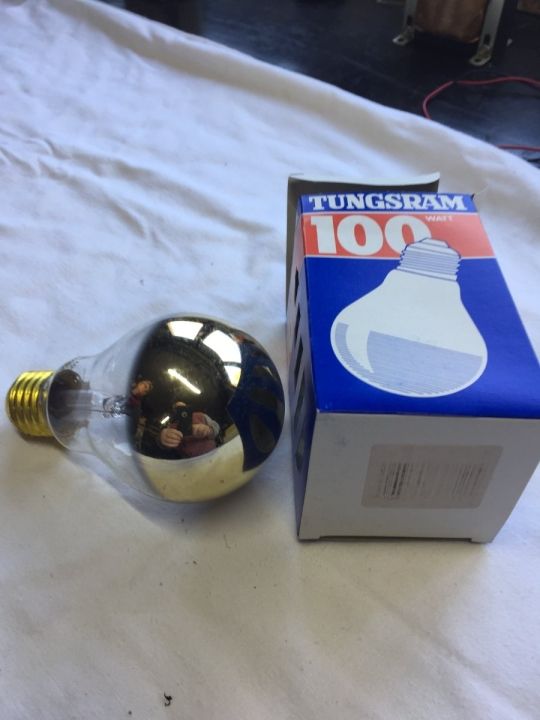 Tungsram E 27-es 100 W Arany Tető tükrös izzó