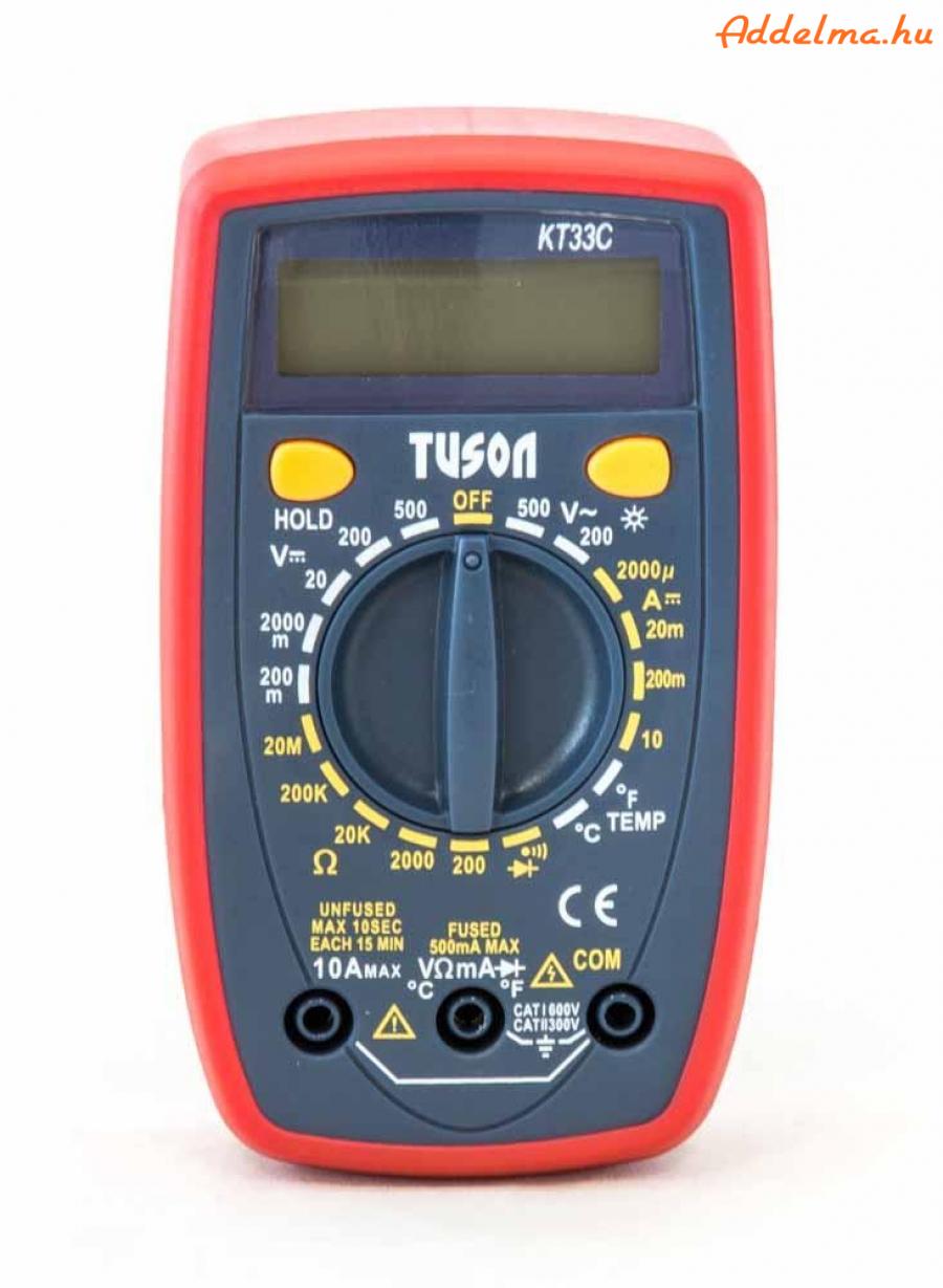 TUSON - KT33C digitális multiméter