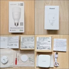 Tuya ZigBee Xiaomi Yeelight : Okosdugalj szenzor hub okos izzó