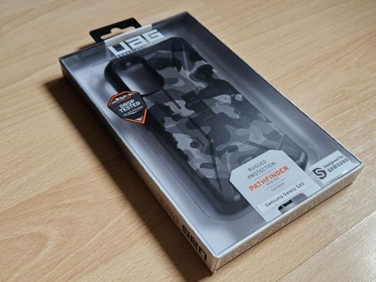 UAG Pathfinder SE Midnight Camo Samsung Galaxy S20 hátlap tok