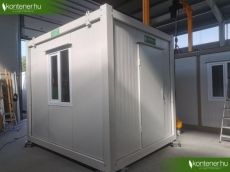 Új 3m hosszú iroda konténer