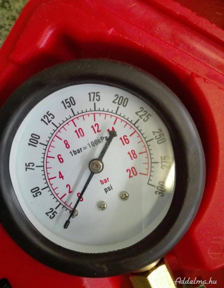 Új 9 részes kompressziómérő készlet benzines autókhoz eladó