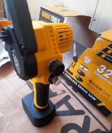 Új Bingo tools akkus MiniLáncfűrész 32V-15cm láncolajozással