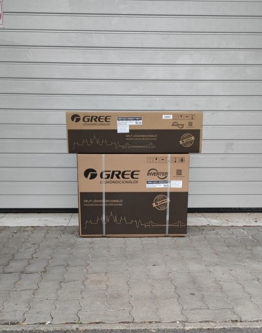 Új bontatlan Gree Comfort X (fűtésre optimalizált) klíma 3,5 kW