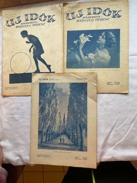 Új idők magazin 1931, 1932,1933